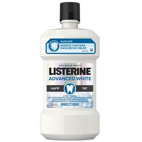 Listerine Mouthwash Advanced White 500 ml Ağız Gargarası