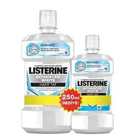 Listerine Mouthwash Advanced White 500 ml Ağız Gargarası