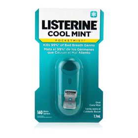 Listerine Pocket Mist Cool Mint 7.7 ml Taze Nane Ferahlatıcı Nefes Spreyi