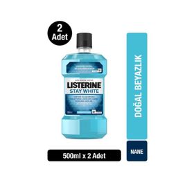 Listerine Stay White 2x500 ml Ağız Gargarası
