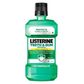 Listerine Teeth-Gum Taze Nane Aromalı 250 ml Gargara