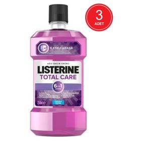 Listerine Total Care 3x250 ml Ağız Bakım Suyu