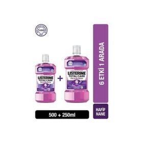 Listerine Total Care 500 ml+250 ml Ağız Bakım Suyu