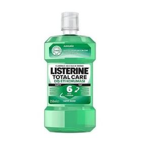 Listerine Total Care Hafif Nane Alkolsüz 250 ml Diş Eti Koruması