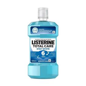 Listerine Total Care Stay White 250 ml Serinletici Nane Ağız Gargarası