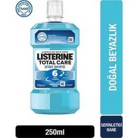 Listerine Total Care Stay White Hafif Tat 250 ml Ağız Gargarası