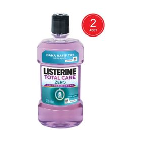 Listerine Total Care Zero 2x250 ml Ağız Bakım Suyu