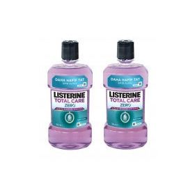 Listerine Total Care Zero 2x500 ml Ağız Bakım Suyu