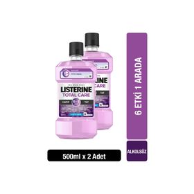 Listerine Total Care Zero 2x500 ml Ağız Bakım Suyu
