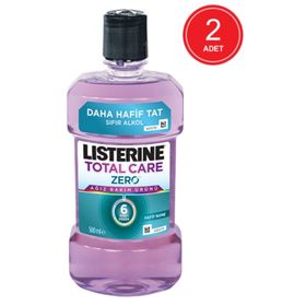Listerine Total Care Zero 2x500 ml Ağız Bakım Suyu