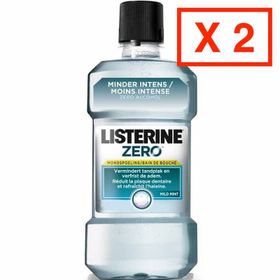 Listerine Zero 2 Adet 500 ml Alkolsüz Ağız Bakım Suyu