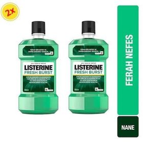 Listerine Zero 2 Adet 500 ml Alkolsüz Ağız Bakım Suyu