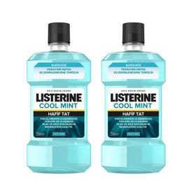Listerine Zero 2 Adet 500 ml Alkolsüz Ağız Bakım Suyu