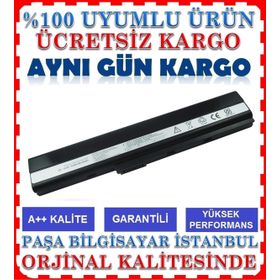 Lite-On Asus K52JU-SX114V K52JU-SX116V Laptop Uyumlu Batarya
