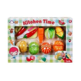 Little Chef Kesme Tahtalı Meyve ve Sebze Oyun Seti