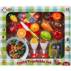 Little Chef S00001974 30 Parça Kutulu Kesmeli Meyve Seti