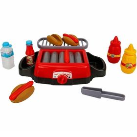 Little Chef Sesli ve Işıklı Hot Dog Izgara Oyun Seti