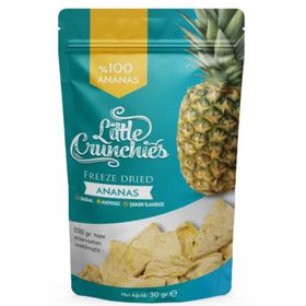 Little Crunchies 30 gr Freeze Dried Dondurularak Kurutulmuş Ananas (3 adet)