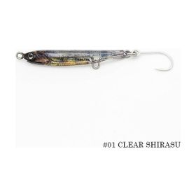 Little Jack Amezaiku JP 45 mm 1.7 gr 01 Clear Shirasu Suni Yem