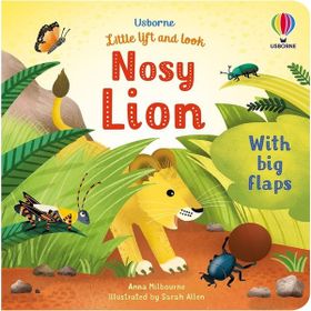 Little Lift And Look Nosy Lion-Usborne Publishing