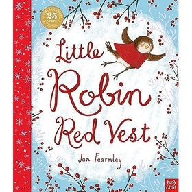 Little Robin Red Vest - Jan Fearnley
