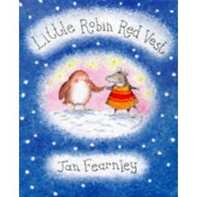 Little Robin Red Vest - Jan Fearnley