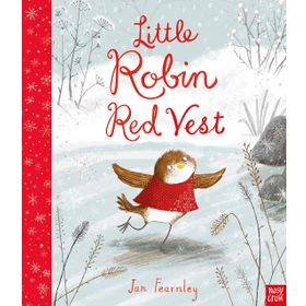 Little Robin Red Vest - Jan Fearnley