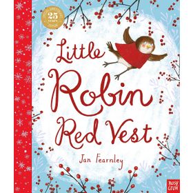 Little Robin Red Vest - Jan Fearnley