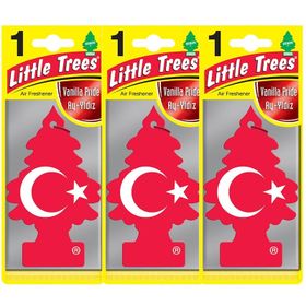 Little Trees 3'lü Ay Yıldız Oto Kokusu