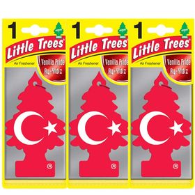 Little Trees 3'lü Ay Yıldız Oto Kokusu