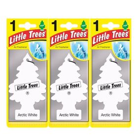Little Trees 3'lü Buz Beyazı Oto Kokusu