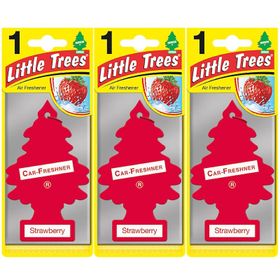 Little Trees 3'lü Çilek Oto Kokusu