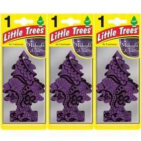 Little Trees 3'lü Gece Yarısı Oto Kokusu