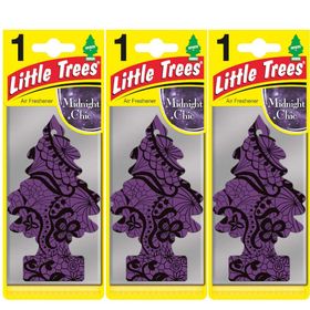 Little Trees 3'lü Gece Yarısı Oto Kokusu