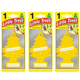 Little Trees 3'lü Vanilya Oto Kokusu