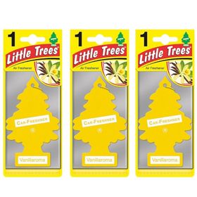 Little Trees 3'lü Vanilya Oto Kokusu