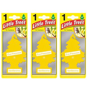 Little Trees 3'lü Vanilya Oto Kokusu