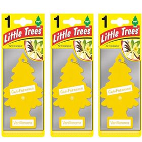 Little Trees 3'lü Vanilya Oto Kokusu