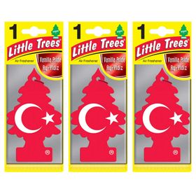 Little Trees 3'lü Vanilya Oto Kokusu