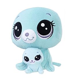 Littlest Pet Shop C2135 Miniş Ve Yavru Miniş Peluş