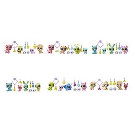 Littlest Pet Shop E7258 Şanslı Minişler Şans Ekibi 4'lü Sürpriz Paket
