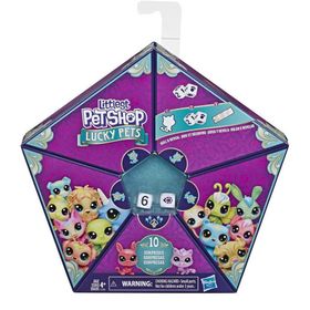 Littlest Pet Shop E7258 Şanslı Minişler Şans Ekibi 4'lü Sürpriz Paket