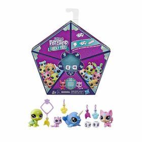 Littlest Pet Shop E7258 Şanslı Minişler Şans Ekibi 4'lü Sürpriz Paket