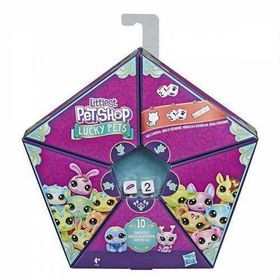 Littlest Pet Shop E7258 Şanslı Minişler Şans Ekibi 4'lü Sürpriz Paket