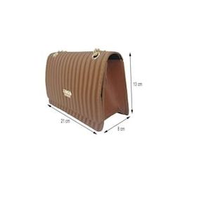 Liva 2521 Zincir Askılı Taba Kadın Omuz Çantası