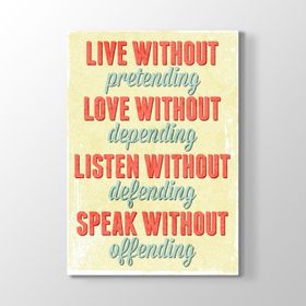 Live Love Listen Tablosu