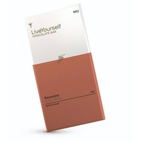 Live Yourself Chocolate Bar Reseratrol 40 gr Takviye Edici Gıda