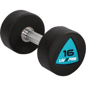 Livepro LP8002 16 kg Poliüretan Dambıl