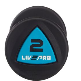 Livepro LP8002 2 kg Poliüretan Dambıl