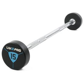 Livepro LP8010 15 kg Poliüretan Barbell